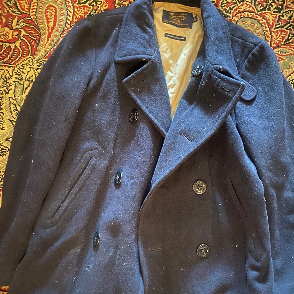 J. Crew Military Grade Pea Coat